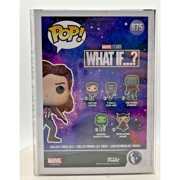Funko Pop! Marvel What If...? Captain Carter Gamestop Exclusive #875 F26 - Picture 3 of 6